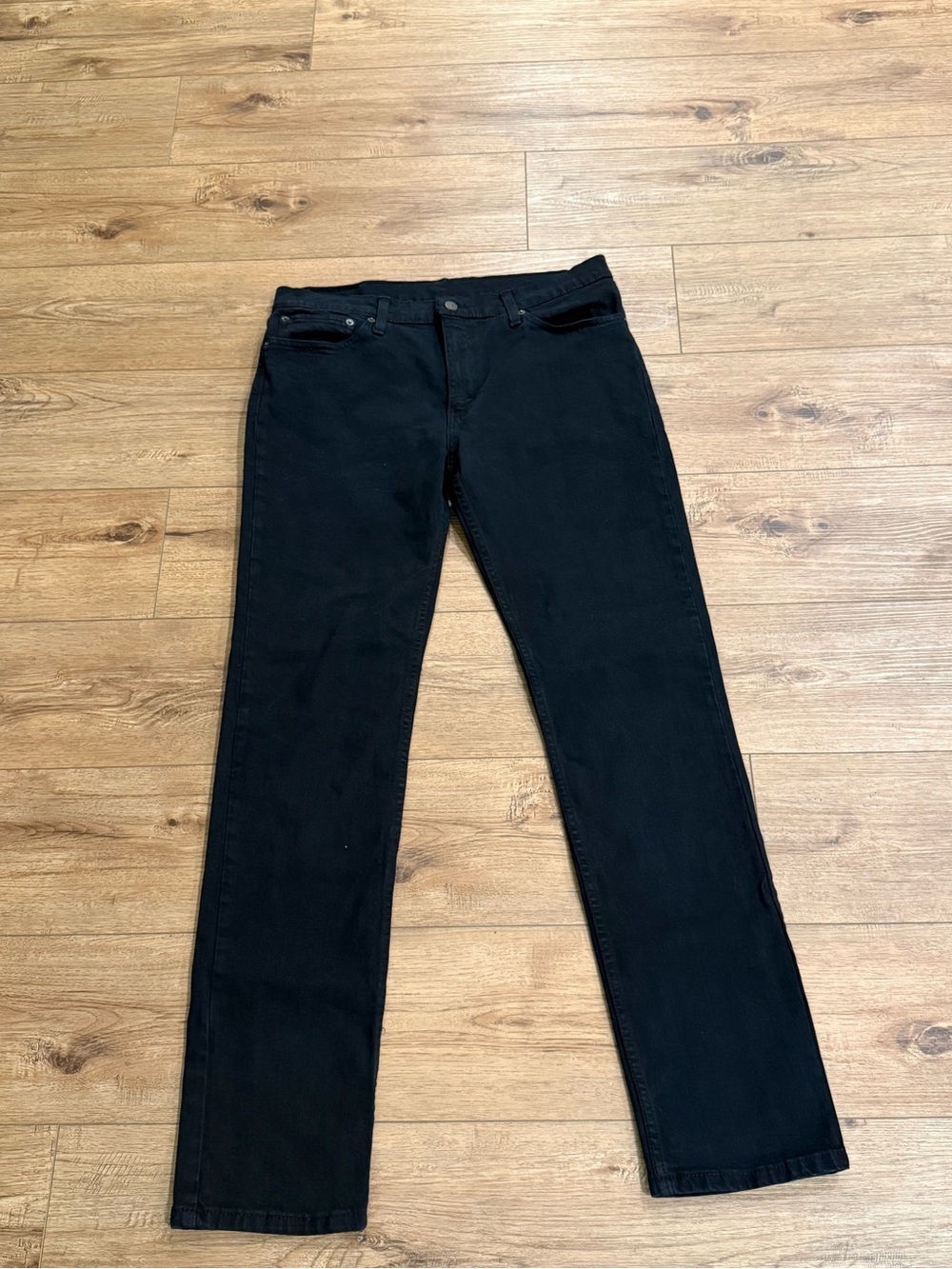 Levi's Black Men’s Straight-Leg Jeans